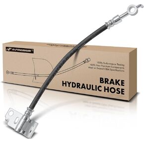 A-Premium Rear Passenger Brake Hydraulic Hose Compatible with Select Ford Models - For F-150 2015 2016 2017 2018 2019 - Replace# FL3Z2282A