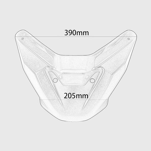 WOOGA Front Wheel Fenders Beak Nose Cone Extension Cover Fairing Extender Compatible with Ho&n&da XL750 XL 750 XL-750TRANSALP Accessories 2023-2024 (Black) in Kuwait