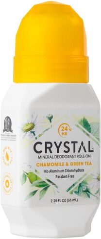 Crystal Mineral Deodorant Roll-On Body Deodorant With 24-Hour Odor Protection, Pomegranate, Non-Sticky Roll-On, Aluminium Chloride, 2.25 FL OZ - 3 pack in Saudi Arabia