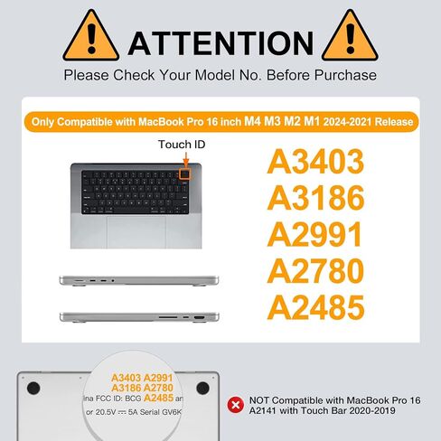 MOSISO Compatible with MacBook Pro 16 inch Case 2024 2023 2022 2021 M4 M3 M2 M1 A3403 A3186 A2991 A2780 A2485 Pro Max Chip, Plastic Peony Hard Shell Case&Keyboard Cover Skin&Screen Protector, Black in Saudi Arabia