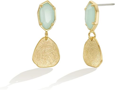 OZEL – Crystal Earrings for Women Dangle – 14K Gold Plated Lightweight Daily Fashion Earrings in Saudi Arabia