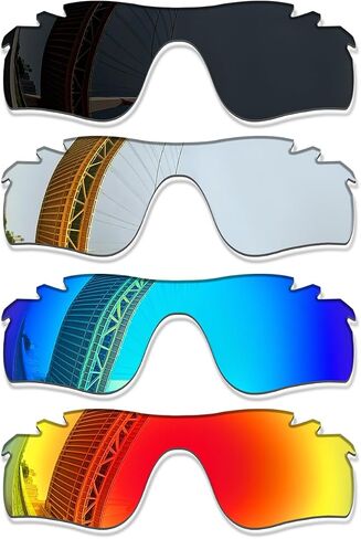 1.5MM Polarized Replacement Lenses for Oakley RadarLock Path Vented OO9181 Sunglasses, Anti-Scratch | Perfectly Fit in Saudi Arabia