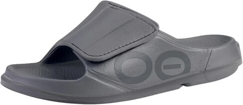 OOFOS OOahh Sport Flex Recovery Sandal, Slate - Women’s Size 7, Men’s Size 5 in Kuwait
