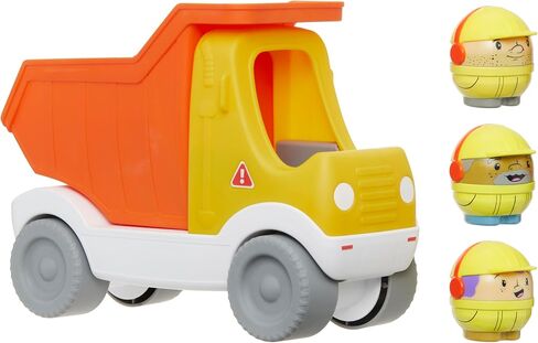 Little Tikes Toddle Tots Haul Away Dump Truck, Toddler Playset, Push- Along Dump Truck & 3 Character Figures for Pretend Play, Gift and Toy for Toddlers and Kids Girls Boys Ages 1-5 Years in Saudi Arabia