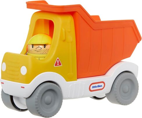 Little Tikes Toddle Tots Haul Away Dump Truck, Toddler Playset, Push- Along Dump Truck & 3 Character Figures for Pretend Play, Gift and Toy for Toddlers and Kids Girls Boys Ages 1-5 Years in Saudi Arabia