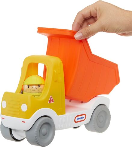Little Tikes Toddle Tots Haul Away Dump Truck, Toddler Playset, Push- Along Dump Truck & 3 Character Figures for Pretend Play, Gift and Toy for Toddlers and Kids Girls Boys Ages 1-5 Years in Saudi Arabia