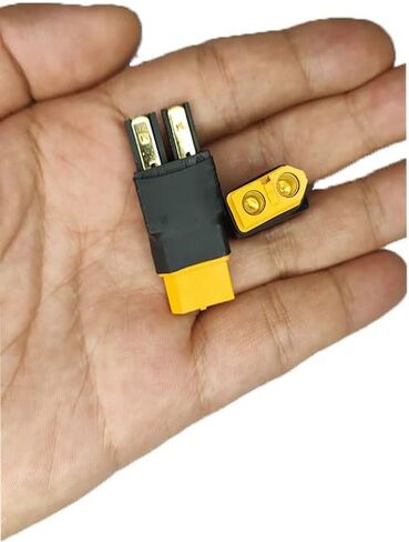 4 قطع متوافقة مع محول موصل أنثى Trax إلى XT60 ذكر، قطعتان TRAX ذكر إلى XT60 أنثى وTRAX أنثى إلى XT60 ذكر، لموصل محول شاحن بطارية RC (W19-4) in Kuwait