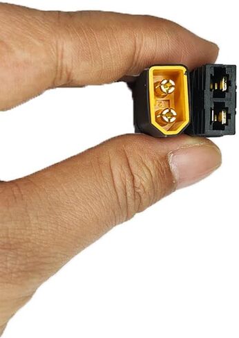 4 قطع متوافقة مع محول موصل أنثى Trax إلى XT60 ذكر، قطعتان TRAX ذكر إلى XT60 أنثى وTRAX أنثى إلى XT60 ذكر، لموصل محول شاحن بطارية RC (W19-4) in Kuwait