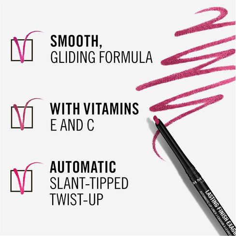Lasting Finish Exaggerate Automatic Lip Liner, 105 Mauve Spell, Case of 72 in Saudi Arabia