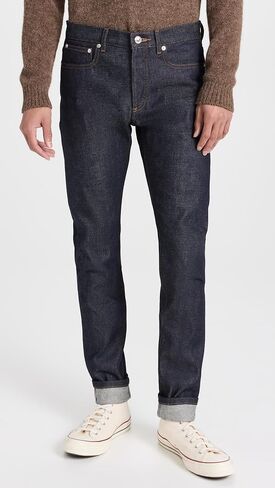 A.P.C. Men's Petite New Standard Raw Indigo Jeans in Saudi Arabia