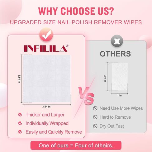 Acetone Pump Dispenser INFILILA 540PCS Lint Free Nail Wipes Upgrade Cotton Pads With 1PCS Alcohol Bottle Dispenser Alcohol Dispenser Push Down 180ml/6.4oz in Saudi Arabia
