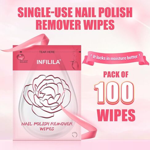 Acetone Pump Dispenser INFILILA 540PCS Lint Free Nail Wipes Upgrade Cotton Pads With 1PCS Alcohol Bottle Dispenser Alcohol Dispenser Push Down 180ml/6.4oz in Saudi Arabia