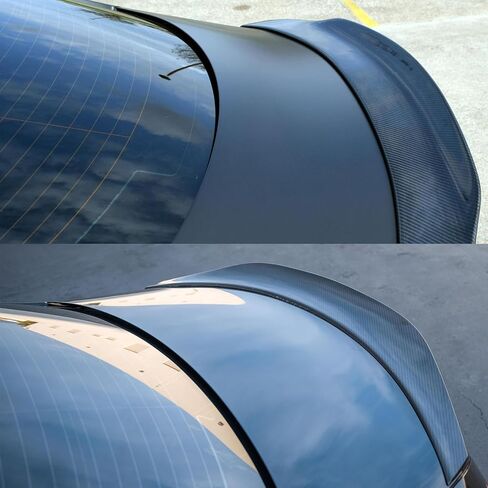 ACLONG Rear Trunk Lid Spoiler Wing Carbon Fiber Rear Spoiler Wing Compatible with Mercedes C Class W205 C300 C63 C43 C450 2015 2016 2017 2018 2019 2020 2021 in Kuwait