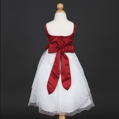 Pink Promise Girl's Short Sleeves Bolero Christmas Red Holiday Dress Set Age 2-10 in Saudi Arabia