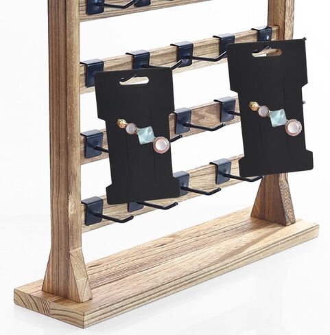 بطاقات عرض مشابك الشعر، 100 قطعة من بطاقات حامل فيونكة الشعر المستطيلة، حامل عرض المجوهرات، بطاقات ورقية بيضاء لتنظيم اكسسوارات الشعر in Kuwait