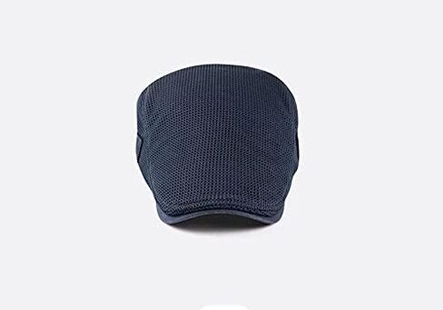 Elwow Men's Summer Mesh Newsboy Flat Cap Trucker Hat Sun Hat Adjustable in Saudi Arabia