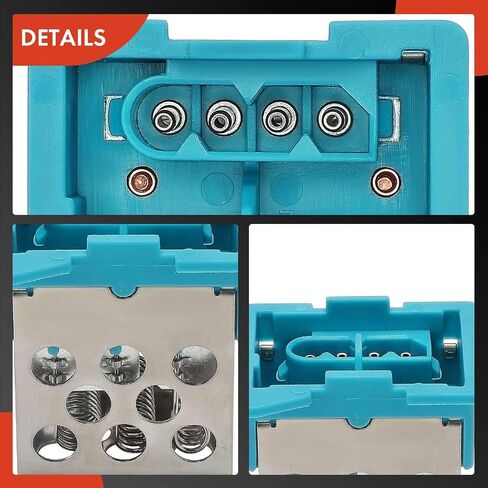 A-Premium HVAC Blower Motor Resistor Compatible with BMW Vehicles - 525I 1990-1995 2.5L, 530I 1994-1995 3.0L, 535I 1990-1993 3.5L, 540I 1994-1995 4.0L, M5 1991-1993 3.6L in Saudi Arabia