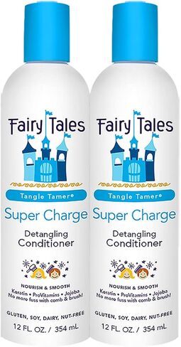 Fairy Tales Tangle Tamer Super Charge - Detangling Conditioner for Kids - Paraben Free, Sulfate Free, Gluten Free, Nut Free- 32 oz in Kuwait