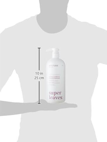 ATTITUDE Hair Conditioner, Plant and Mineral-Based Ingredients, Vegan and Cruelty-free Beauty and Personal Care Products, Moisture Rich, Quinoa & Jojoba, 32 Fl Oz in Saudi Arabia