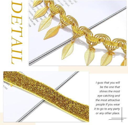 Boho Gold Thigh Chain Leaf Tassel Leg Chain India Elastic Lace Fringe Stretch Summer Beach Bikini Body Leg Chain for Women (1PCS) (Set C) in Kuwait