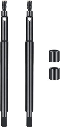 Steel RC Rear Axle Shaft +5MM CVD for TRX4M Upgrades 1/18 Scale RC Crawler Car Accessories in Kuwait
