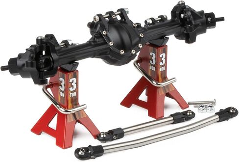 SCX10 II CNC Aluminum Front Rear Axle with Optional Bevel Gear SOA Mount for 1/10 RC Crawler SCX10 II Element Enduro CC01 Upgrades Accessories (Axial SCX10 II Axle C) in Saudi Arabia
