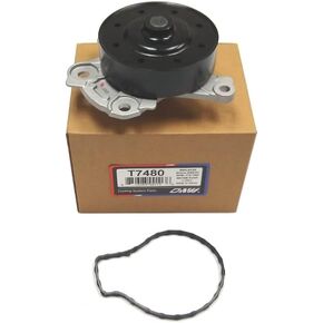 OAW T7480 Engine Water Pump for 09-19 Toyota Corolla Matrix, 08-14 Scion XD & 09-10 Pontiac Vibe 1.8L DOHC OE# 16100-39466 16100-09560