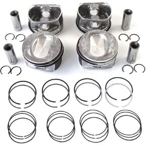 EA111 Engine Pistons & Rings Set STD 76.5mm 03C198151 036107065DH Fit For VW Jetta 1.6L CLRA 2011-2016