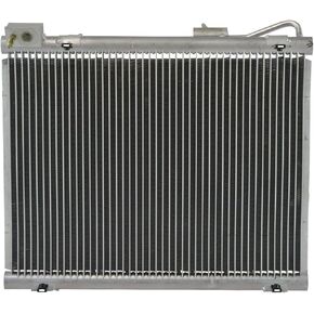 TRQ Air Conditioning A/C Condenser Compatible with 2003-2008 Dodge Ram 1500 Ram 2500 Ram 3500 CH3030185
