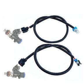 2X Fuel Injector Wiring Harness Fit for Polaris RZR 800 Ranger Crew Xp 800
