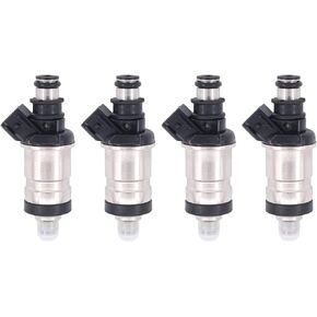NewYall Pack of 4 2.2L Fuel Injector for Honda Prelude 2.2L 1997-2001