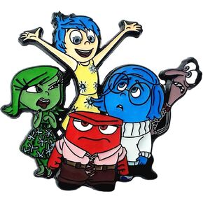 TV Movies Insid Out Pin, Metal Pins for Women and Men