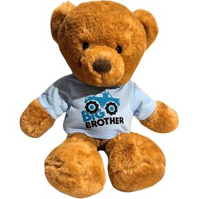 Big Brother Teddy Bear Stuffed Animal 12" Seated