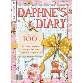 Daphne's Diary Magazine #4 2024 (ENGLISH) | Creative Art Craft Workbook | Interactive Diary Magazine for Mindfulness, Coloring, Art, Cooking, Travel | Full of Creative Inspirations and Sweet Articles