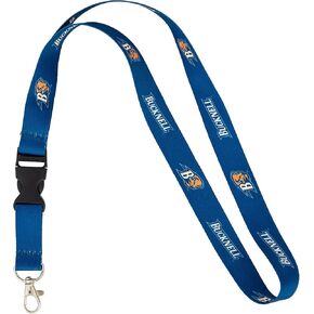 Desert Cactus Bucknell University Lanyard Bison Car Keys ID Badge Holder Keychain Detachable Breakaway Snap Buckle (Blue)