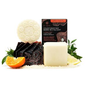 VIORI Citrus Yao Shampoo & Conditioner Bar Set - Handcrafted with Longsheng Rice Water & Natural Ingredients - Sulfate-free, Paraben-free, Phthalate-free, pH balanced 100% Vegan