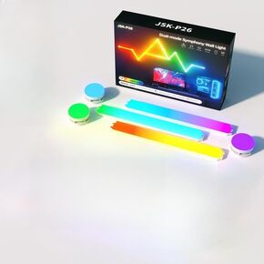 مصباح أرضي للزاوية، مصباح أرضي ذكي LED متوافق مع Alexa، ضوء محيط متغير اللون مع مزامنة الموسيقى، مصباح قائم بإضاءة الزاوية الحديثة لغرفة المعيشة وغرفة النوم وغرفة الألعاب (أسود)