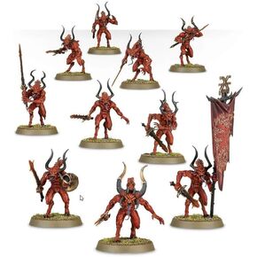 Games Workshop Warhammer Age of Sigmar Demons of Khorne Bloodletters