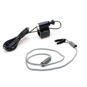 Rope Kill Switch with Lanyard Key for Speedway Motorcycle ATV Dirt Bike Kids Bikes Mount 7/8" (22.2mm) bar