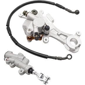 M MATI Rear Brake Caliper Master Cylinder Hose for Yamaha YZ125 YZ250 YZ450 WR250 WR450 1C3-2580W-72-00 17D-2583V-00-00