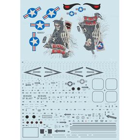 Print Scale PRS48-213 - 1/48 MV-22B Osprey Part 1 Wet Decals for Aircraft Model
