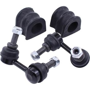 MOTOKU Front Sway Bar Links Stabilizer Bar Links and Bushings Set for Nissan Xterra 2005-2015 Pathfinder 2005-2012 Frontier 2005-2019 Suzuki Equator 2009-2012 K80470 K80471 54613ZT00A 54613ZR00A