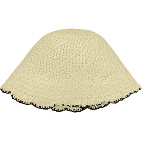 RARITYUS Breathable Crochet Bucket Hats for Women Handmade Knit Sun Hat Fisherman Cap Foldable Floppy Summer Beach Hat