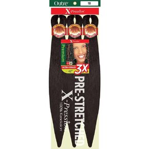 Outre X-PRESSION Ultra Braid Pre-streteched Braid 42" 3X (2 Packs, 2T1B/27)