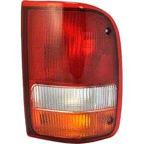 Dependable Direct Passenger Side (RH) Tail Light Lamp Replacement for Ford Ranger (1993 1994 1995 1996 1997) FO2801110 F37Z13404A