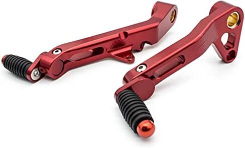 PROCNC Motorcycle Brake Clutch Gear Pedal Lever Pour for Ducati Monster 821 1200 1200R 2014 2015 2016 2017 2018 2019 (Red) in Kuwait