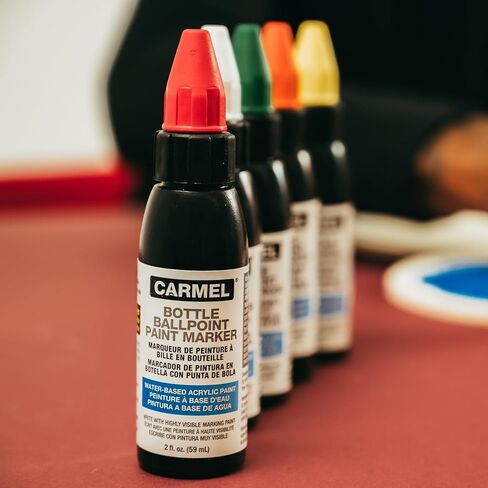 Carmel Acrylic Bottle Ballpoint Paint Marker (Yellow), Pack of 1 in Kuwait