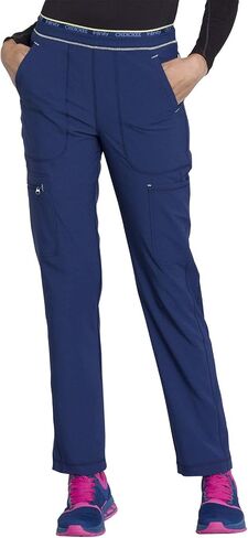 Cherokee Infinity Women's Mid Rise Tapered Leg Pull-On Scrub Pant in Saudi Arabia