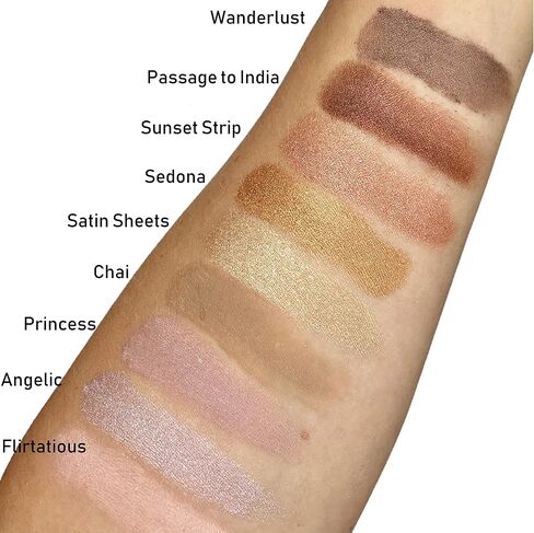 Honeybee Gardens PowderColors - Clean Mineral Eye Shadow - Cloud Nine (pale silvery blue shimmer) | Versatile, Portable, & Skin-Friendly, 2g in Saudi Arabia