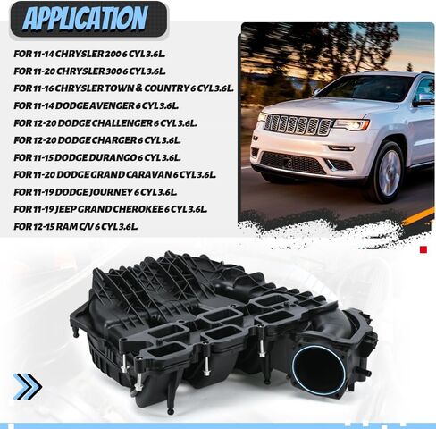 مشعب السحب يحل محل 05184693AE متوافق مع سيارات جيب دودج رام كرايسلر 2011-2020 3.6 لتر V6 - 200 300 جراند شيروكي رحلة جراند كارافان تاون آند كانتري أفينجر in Kuwait